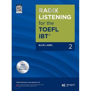 RADIX LISTENING for the TOEFL iBT Blue Label 2