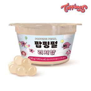 토핑스 팝핑펄 팝핑보바 리치 130g [출시 기념 한정판], 1개, 1개입