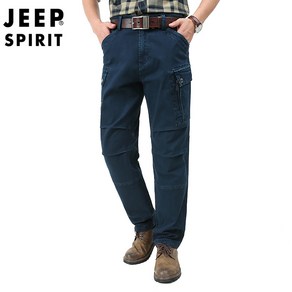 JEEP SPIRIT 지프 남성용 봄가을 아웃도어 멀티포켓 카고팬츠 TXH-3198+사은품