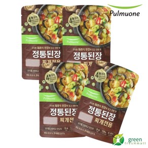 풀무원 정통된장찌개양념 130g (3~4인용), 4개