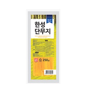 [한성기업]김밥단무지 250g 김밥재료, 1개