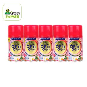 산도깨비 향기속으로 방향제 향캔 분사기 리필용 포도향, 5개, 290ml