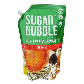 슈가버블 친환경 에코 주방세제 자몽 1.2L, 1개