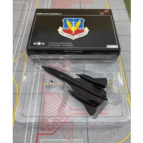 Hea 1/200 체중계 SR-71A 록히드 블랙버드 전투기 비행기 모델 성인 어린이 장난감 디스플레이 쇼, 03 553629, 1개