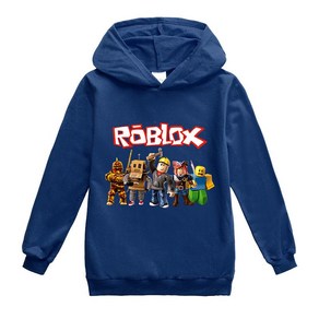 남아 여아 맨투맨 후드 티셔츠 Roblox 로블록스 만화 캐릭터 나염 봄 가을 스쿨룩 데일리룩 아동복 키즈 등원룩