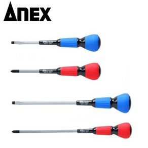 아넥스3700 100/150/200mm 십자 일자 전공드라이버 일제 ANEX, -200, 1개