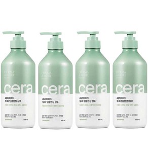 더마앤모어 세라마이드 두피 딥크렌징 샴푸, 600ml, 5개