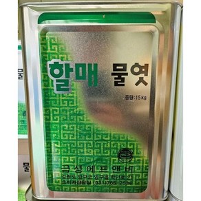 할매 이온물엿 15kg (강남 물엿 아님!!!!), 1개