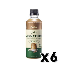 칸타타 시그니처 오트브루 페트커피 340ml x 6개