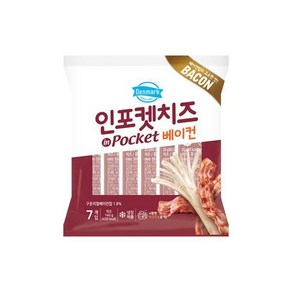 동원 자연의선물 동원 덴마크 인포켓치즈 베이컨 극락좌표 7개입