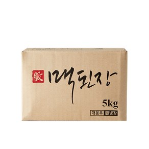 한국맥꾸룸 맥된장 된장, 5kg, 1개