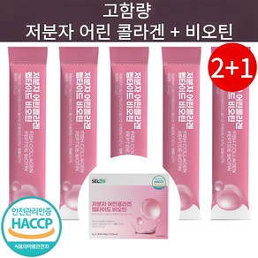 저분자 콜라겐펩타이드 비오틴콜라겐 식약청인증 HACCP 분말 스틱