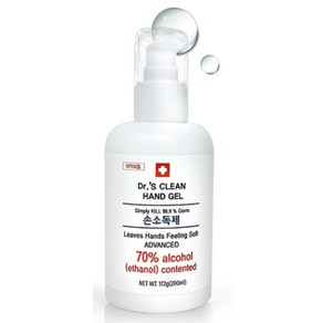 닥터스 크린겔 손소독제 200mlx2개, 2개, 200ml