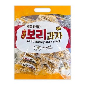 달콤 바삭한 그대로 보리과자 820g, 1개