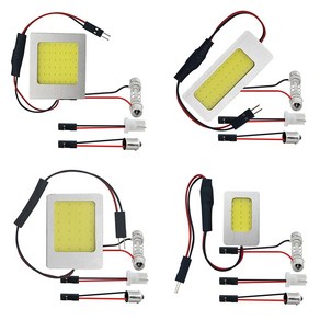 차량용 자동차 12V 24V COB LED 실내등 기판 벌크형, 48LED, 1개