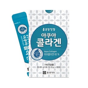 종근당건강 저분자 피쉬 콜라겐 30포 1박스, 60g, 1개