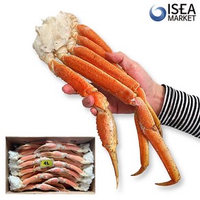 스노우크랩 섹션 대게 섹션 5KG 4L사이즈 박스 냉동 대게, 1박스, 5KG(bulk)