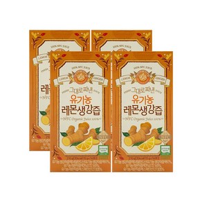 홀베리 그대로 짜낸 레몬생강즙 15g X 14포 4박스, 4개