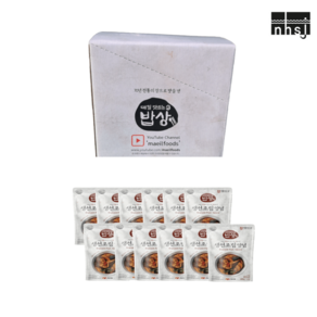 매일 맛있는 밥상 생선 조림 양념 100g × 12팩 간편한 건강한 매일식품