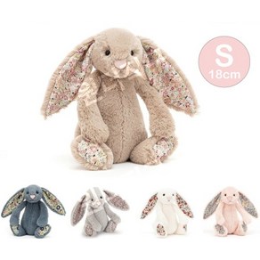 젤리캣 JELLYCAT 블로썸버니 토끼인형 S사이즈 애착인형 퍼스트토이, 1개, 블러쉬(연핑크), 18cm