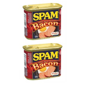 스팸 베이컨 340g 2팩 SPAM With Bacon 12-Ounce Cans (Pack of 2), 2개