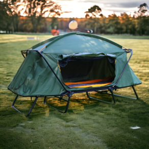 웨인즈 코트 텐트 야전침대 2인용 백패킹 쉘터 장비 돔 그늘막 소형 비박 백팩킹 야침 간이, 기본세트
