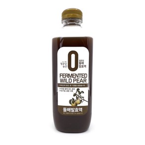 청운당농산 지리산 돌배 발효액 야생 자연산 산돌배 배즙, 900ml, 1개