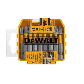 [디월트] DWA2PH2MF15 / 터프케이스 미니 PH2 2인치 비트 15pcs, 1개