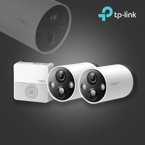 티피링크 가정용 CCTV 홈캠 Tapo C420S2 400만화소 2K 무선 배터리 실외 IP 카메라 CCTV 시스템, 삼성 mSD 카드 64G