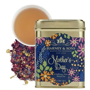 Haney & Sons MOTHER'S DAY 42.5g(1.5온스) 카페인 프리 플로럴 루즈 티, 42g