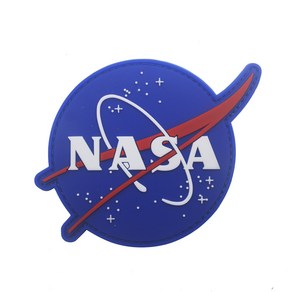 NASA PVC 벨크로 와펜 패치