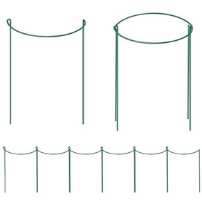 반원 식물지지대 화초 화분 원형 수국 백합 나리꽃 지주대, 높이 50cm (1P), 1개