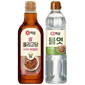 쌀올리고당 1.2kg+물엿 1.2kg, 1.2kg, 1개