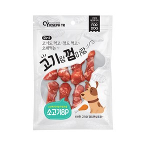 고기랑 껌이랑 소고기맛 대구맛 오리맛 치킨맛 연어맛 8개입, 1개