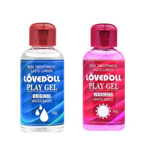 러브돌 캡용기형 오리지날 마사지 젤 50g + 워밍 60g, 1개