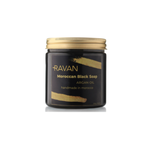 [해외]Ravan 모로칸 블랙 솝 위드 아르간 오일(Taditional Hammam Beldi Soap), 1개, 250g