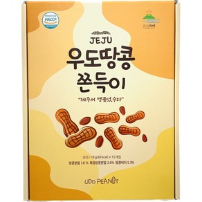 제주 우도땅콩 쫀득이 18g, 270g, 1개