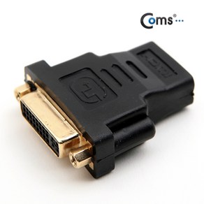 Coms HDMI 변환 젠더 HDMI F to DVI F BG351, 10.DVI/HDMI 젠더 F/F BG351, 1개