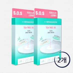 브링그린 티트리 시카 스팟 패치 (75매+25매), 2개