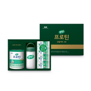 셀렉스 근육 건강 선물세트 3호 (프로틴 고소한맛 304g 캔 + 프로틴 음료 오리지널 500ml + 텀블러), 1개