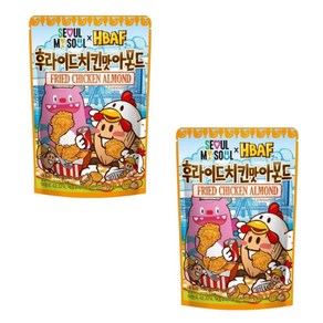 후라이드치킨맛아몬드, 2개, 100g