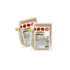 사골육수농축액 25배수 500g x 2개 식자재왕
