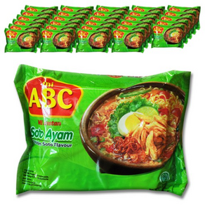 ABC 미 인스턴트 소토아얌 치킨소토향 75g, 80개