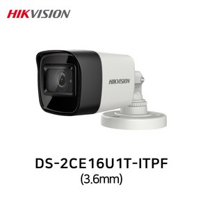 하이크비전 DS-2CE16U1T-ITPF(3.6mm) 800만화소 실외 TVI/AHD/CVI