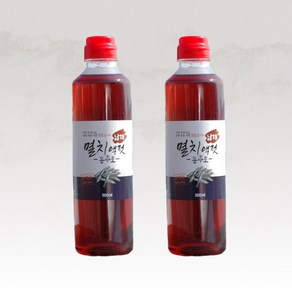 최상급 100% 국산 남해 멸치 액젓, 500ml, 2개