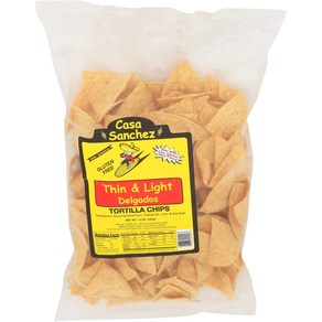 CASA SANCHEZ Thin Totilla Chips 14 OZ CASA SANCHEZ 얇은 토르티야 칩 14 OZ, 396g, 1개