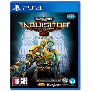 [중고]PS4 워해머 40000 인퀴지터 마터 (한글판) WARHAMMER 40000 INQUISITOR MARTYR 정식발매 플스 플레이스테이션