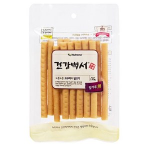 건강백서 노릇노릇 져키, 혼합맛(고구마/닭고기), 120g, 2개