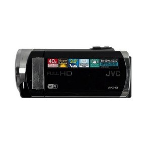 JVC EVERIO GZ-EX210BU 디지털 HD 캠코더 배터리 포함 (WORK GREAT), 1개