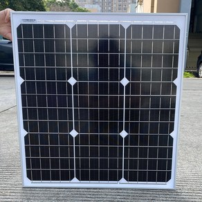 30W 제어기 580x960mm 태양열 jua 전환 태양광 패널 30A12V24V 패널충전, 1 50W18V 단결정 플레이트 충전 12V 배터리 와, 1개